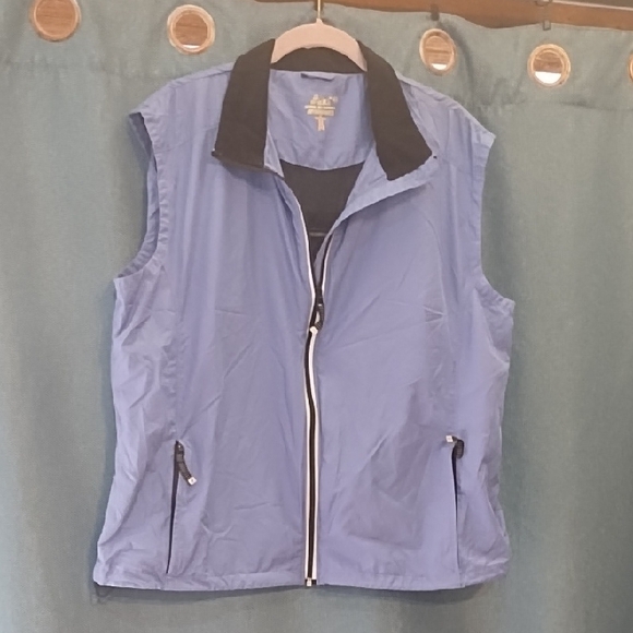 Oasis Jackets & Blazers - Oasis Purple and Black Women's Vest